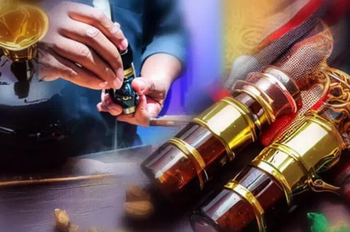 Fragrances have scents that give us good feelings